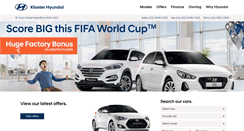 Desktop Screenshot of klosterhyundai.com.au